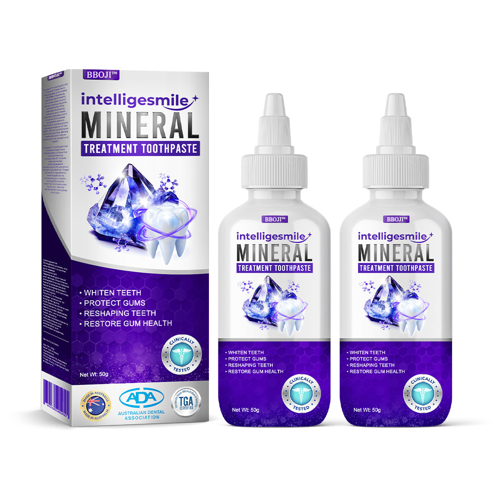 🥇 BBOJI™ Dentifricio IntelligeSmile con Trattamento Minerale (🇦🇺 Consigliato ADA)