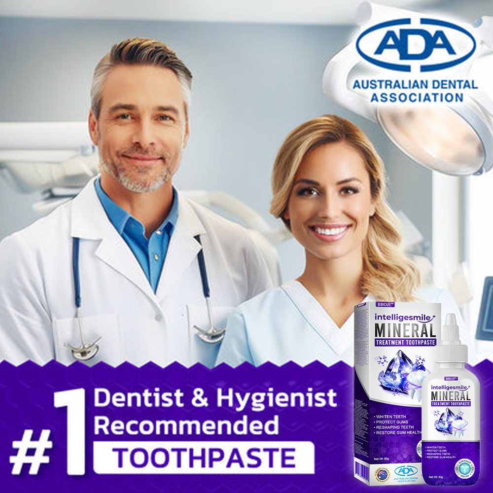 🥇 BBOJI™ Dentifricio IntelligeSmile con Trattamento Minerale (🇦🇺 Consigliato ADA)