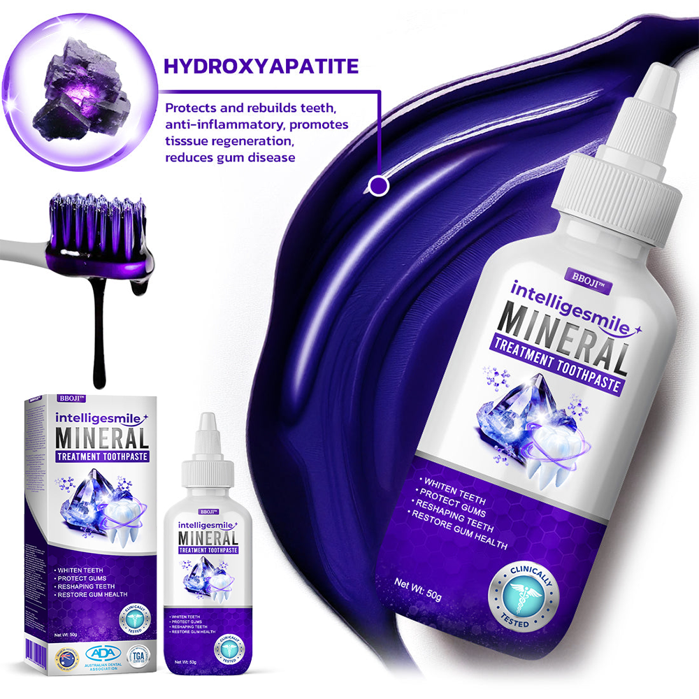 🥇 BBOJI™ Dentifricio IntelligeSmile con Trattamento Minerale (🇦🇺 Consigliato ADA)