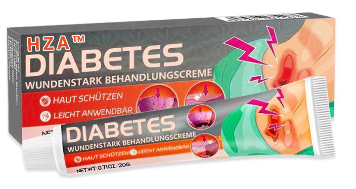 ✨HZA™ Crema per il trattamento forte delle ferite del diabete (👨⚕️Allevia il prurito della pelle, riduce gonfiore e dolore, antibatterica e antinfiammatoria, ferite a rapida guarigione, anti-cicatrici e antibatterica)