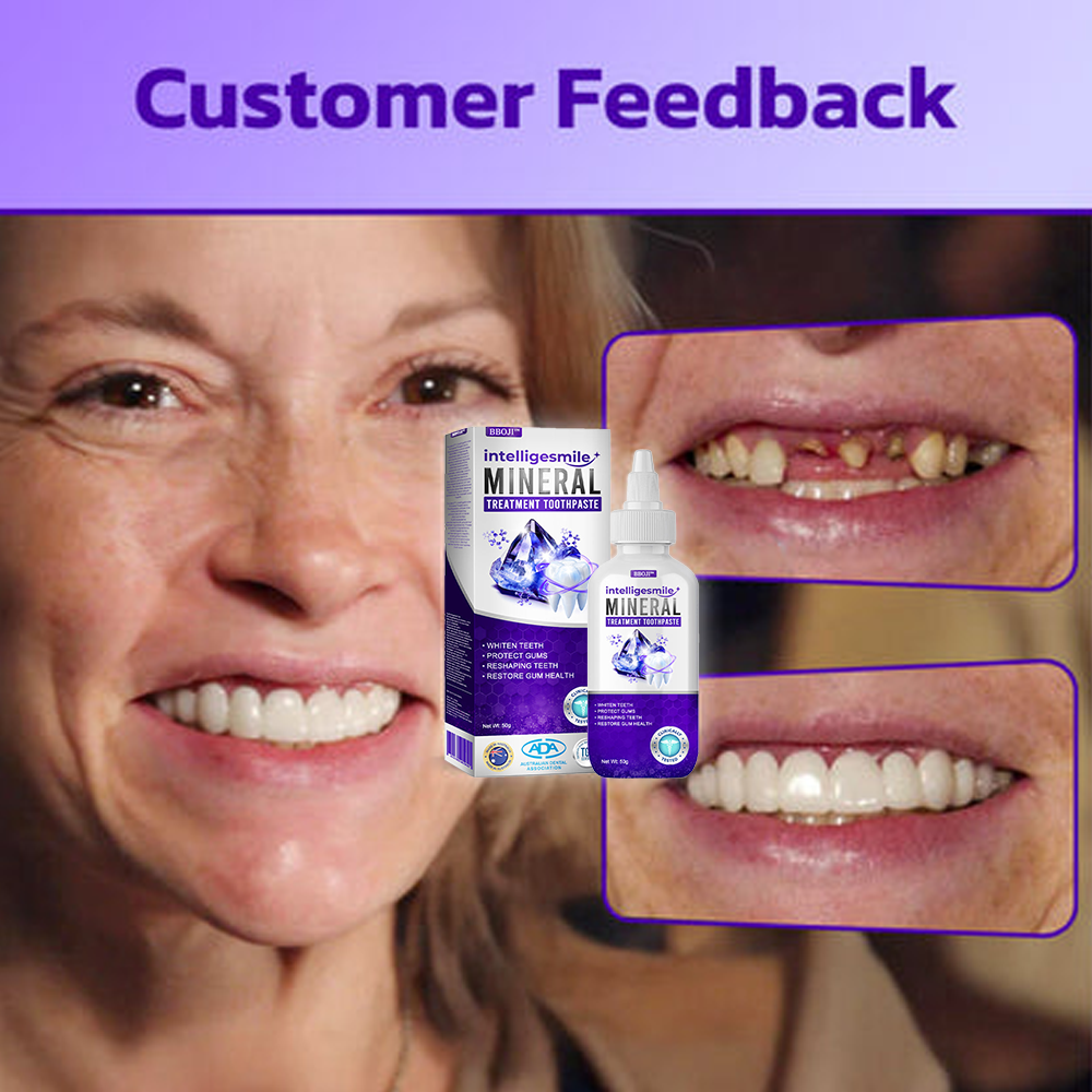 🥇 BBOJI™ Dentifricio IntelligeSmile con Trattamento Minerale (🇦🇺 Consigliato ADA)