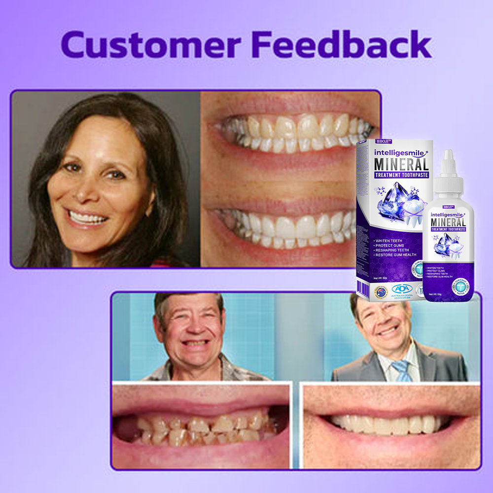 🥇 BBOJI™ Dentifricio IntelligeSmile con Trattamento Minerale (🇦🇺 Consigliato ADA)