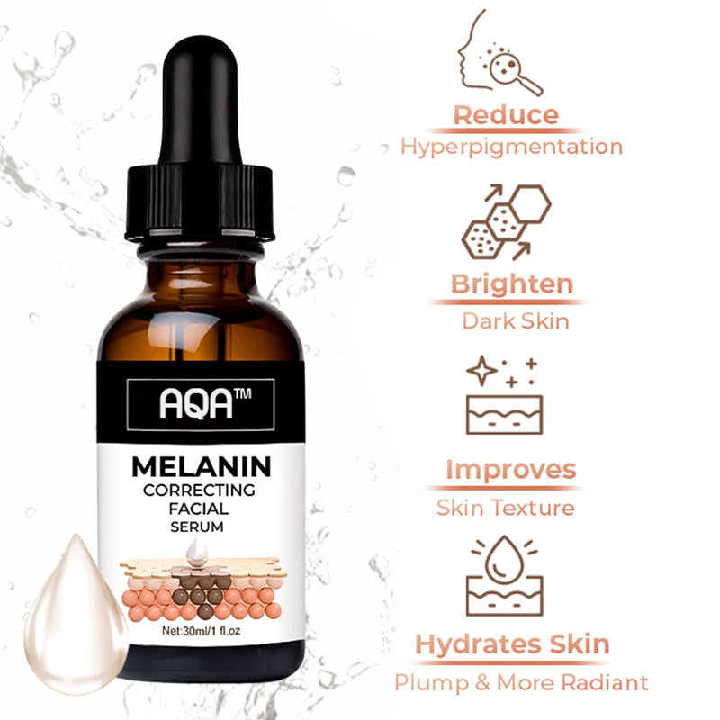 (🔥Promozione ultimo giorno 70% DI SCONTO) Fast Dark Spot Remover-AQA™ Melanin Correcting Facial Serum
