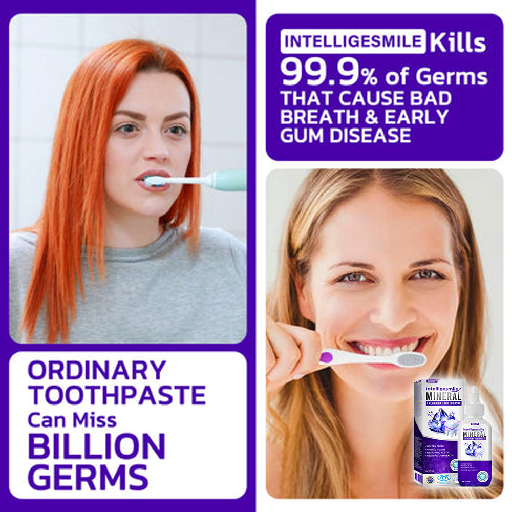 🥇 BBOJI™ Dentifricio IntelligeSmile con Trattamento Minerale (🇦🇺 Consigliato ADA)