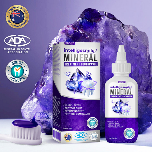 🥇 BBOJI™ Dentifricio IntelligeSmile con Trattamento Minerale (🇦🇺 Consigliato ADA)