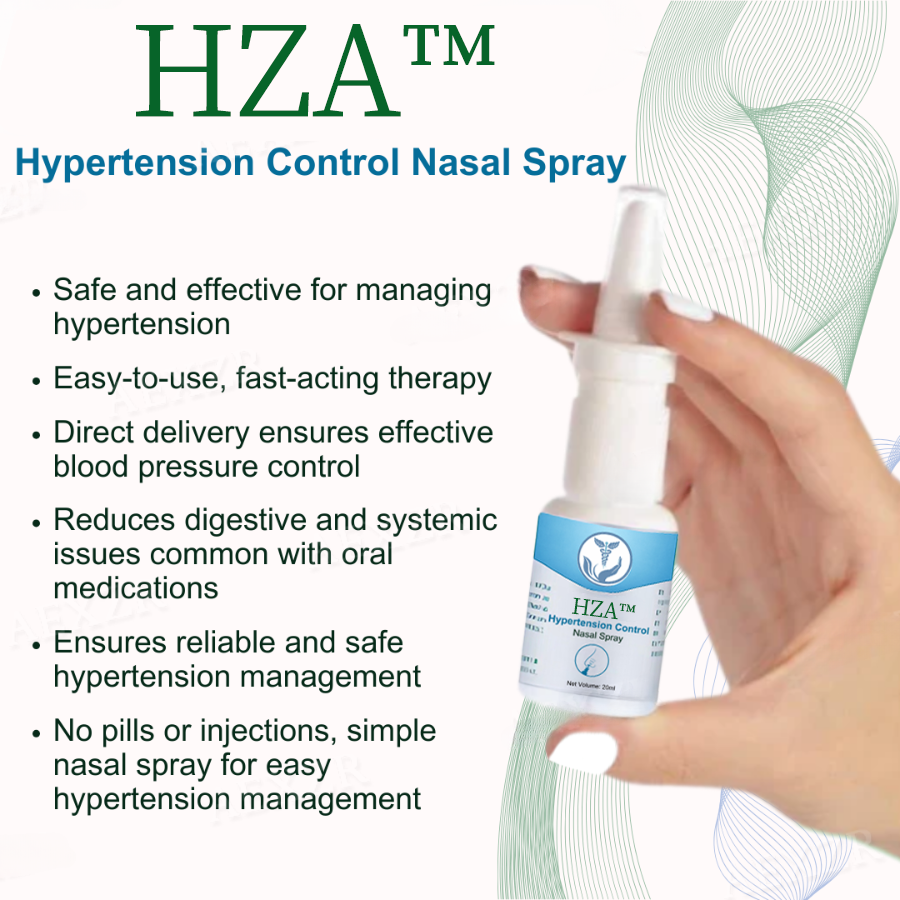 Spray nasale per il controllo dell'ipertensione HZA™