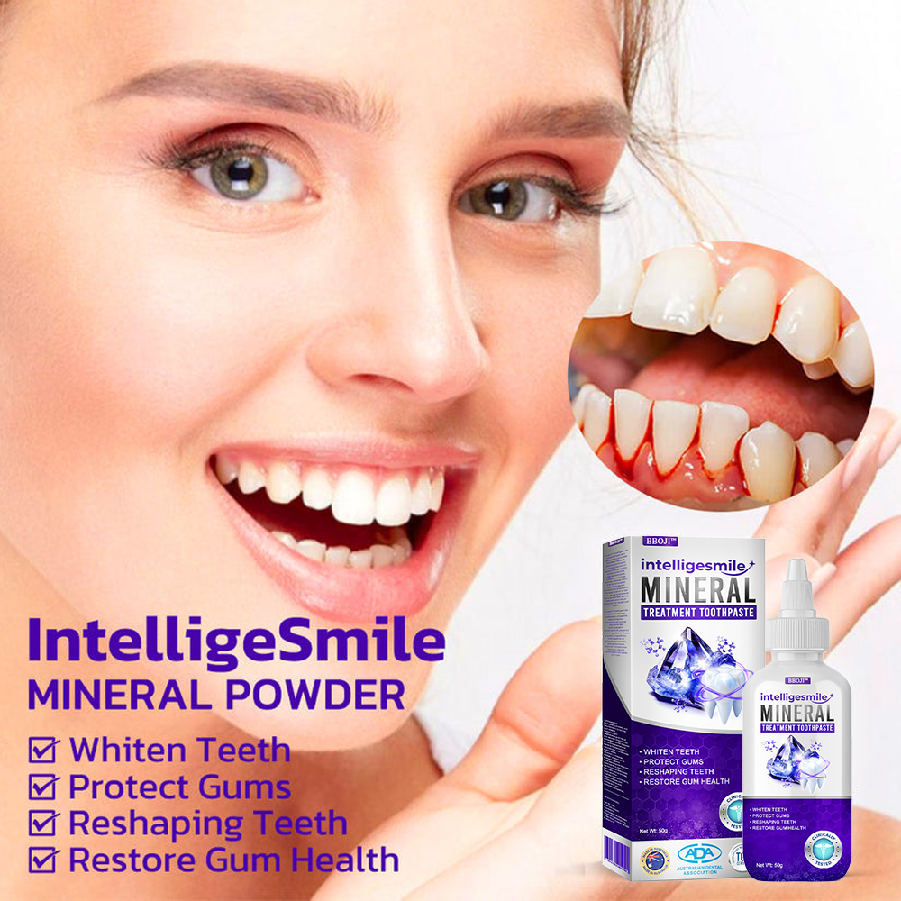 🥇 BBOJI™ Dentifricio IntelligeSmile con Trattamento Minerale (🇦🇺 Consigliato ADA)