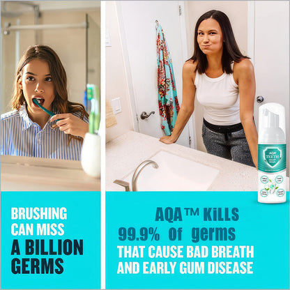 🔥 ULTIMO GIORNO - SCONTO DEL 70% 🔥 AQA™ COLLUTORIO NEW TEETH - Risolve tutti i problemi del cavo orale